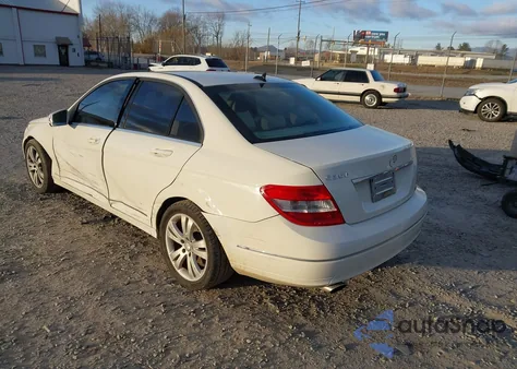 2011 Mercedes-Benz C 300 Luxury/Sport from USA, damaged, VIN WDDGF5EB9BA470731
